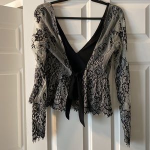 Lace Top Shop Top. Size US 8. So pretty! In great condition.